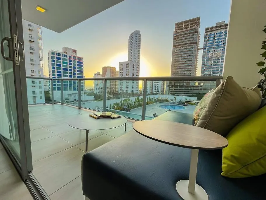 Apartment Exclusive 2 Bedroom Loft Cartagena